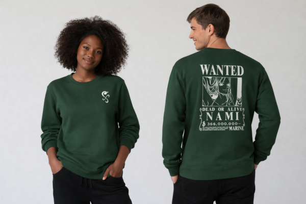 T-shirt à manches longues Nami Tattoo & Avis de rechercher